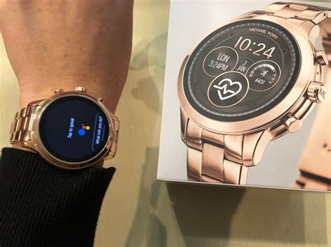 michael kors smartwatch review 2018|michael kors smart watch ladies.